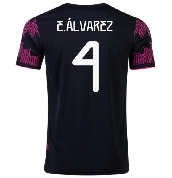 2021 Mexico Home Kit Soccer Jersey EDSON ÁLVAREZ #4